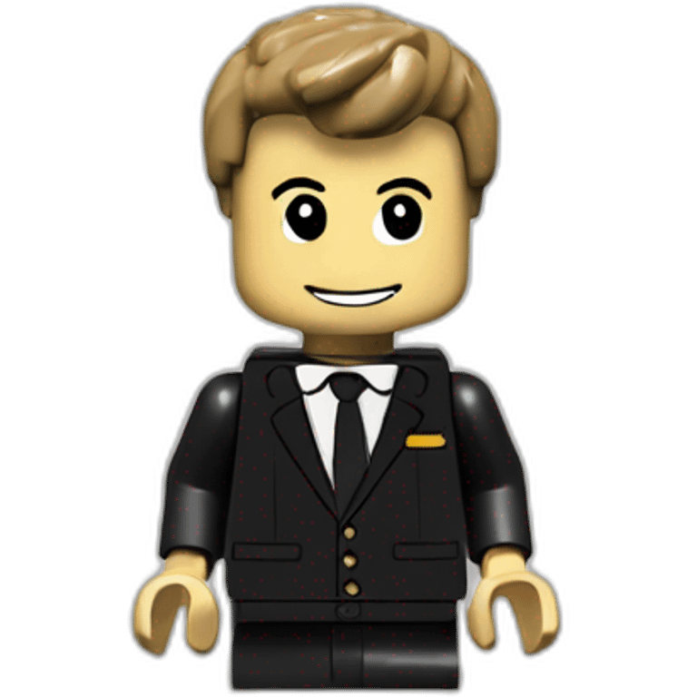 Lego Macron  emoji