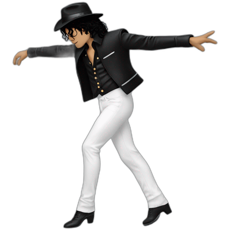 Michael jackson danceing emoji