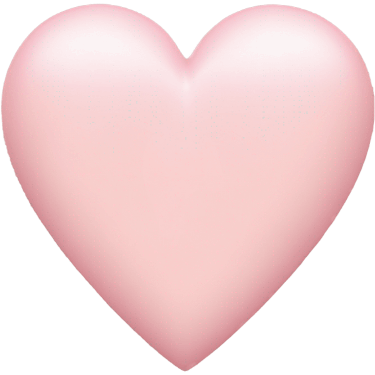 light pink heart emoji