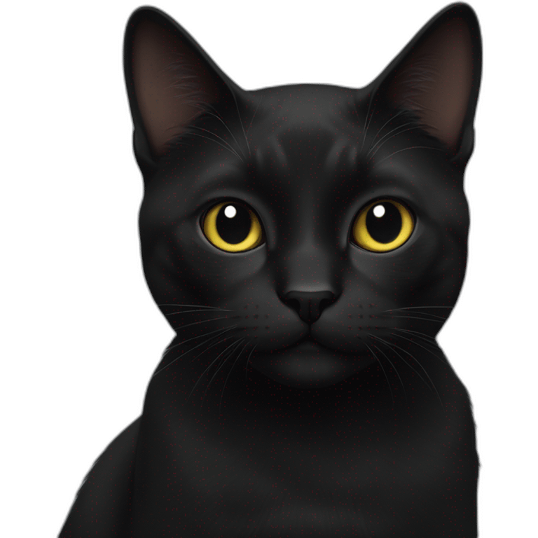 Black cat f1 emoji