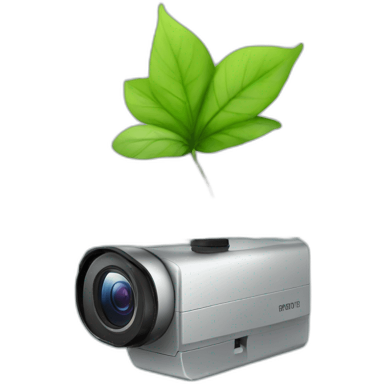 security-ptz-camera-and-small-leaf-floating-on-water-block emoji