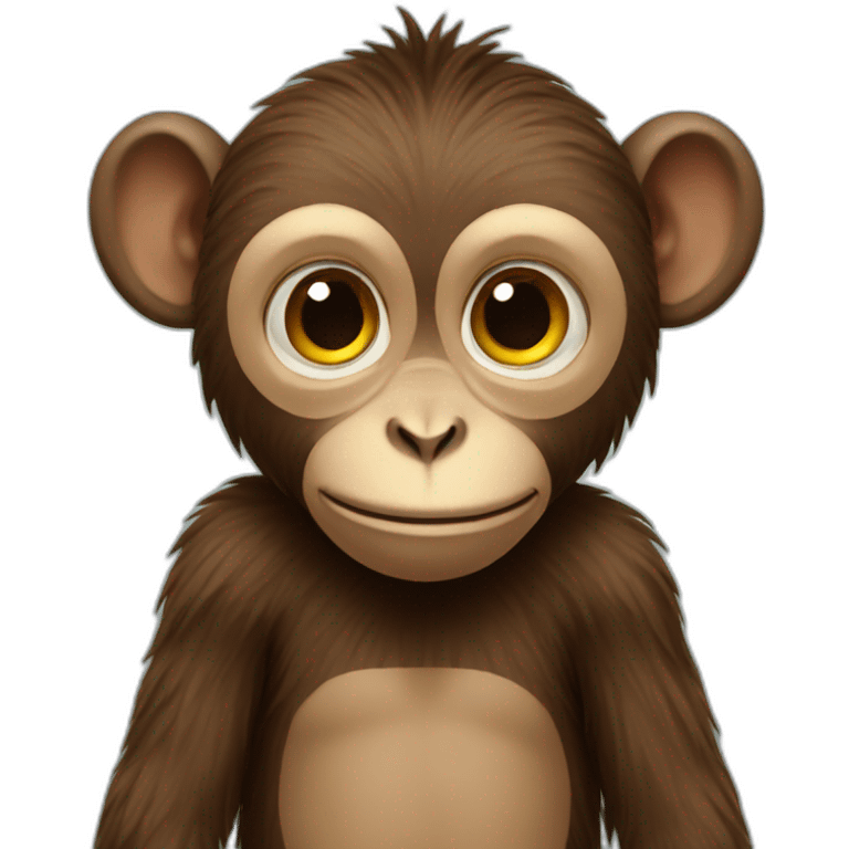 Birthday monkey emoji