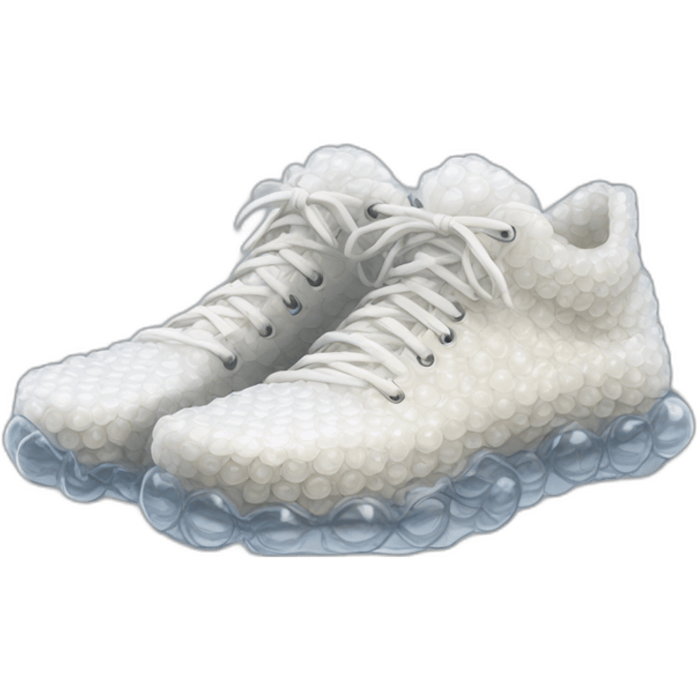 Bubble wrap sneaker emoji