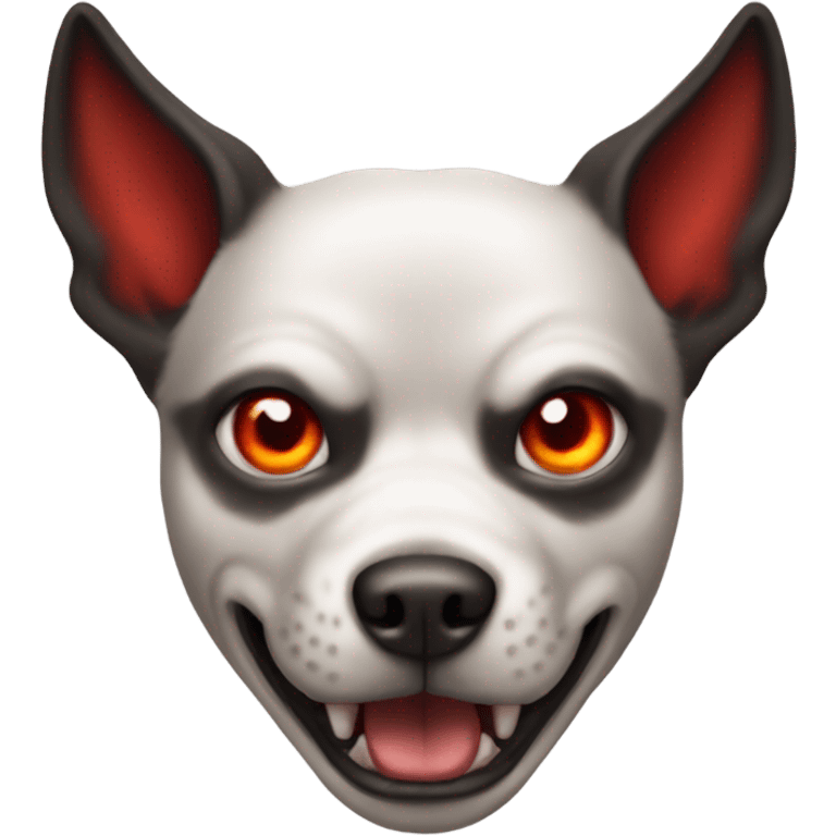 Devil dog emoji