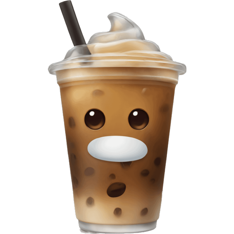 iced coffee emoji