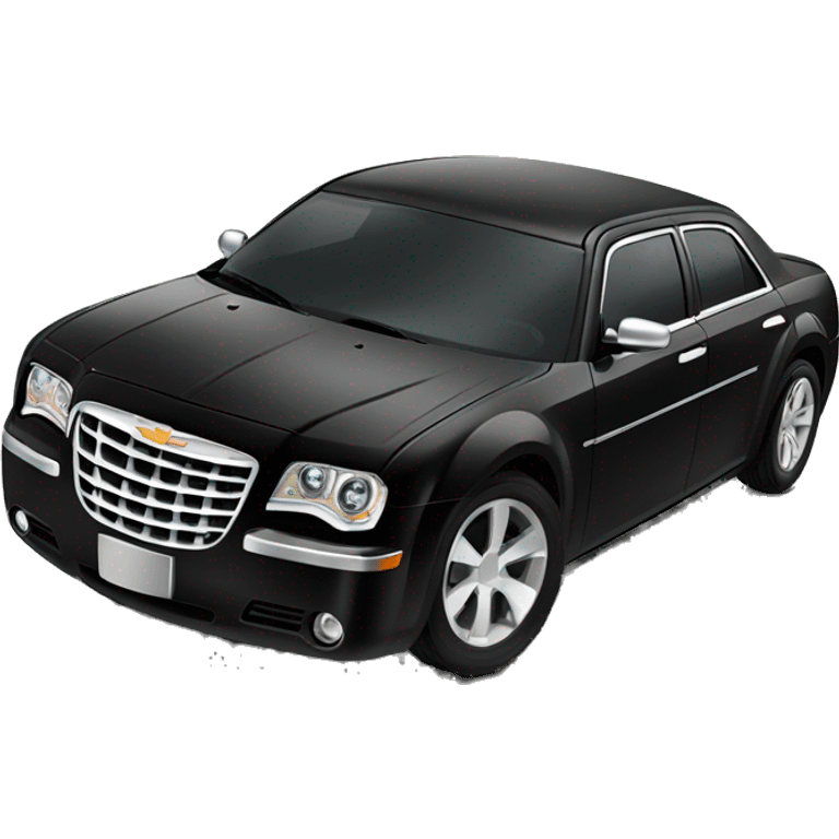 Black Chrysler 300 emoji