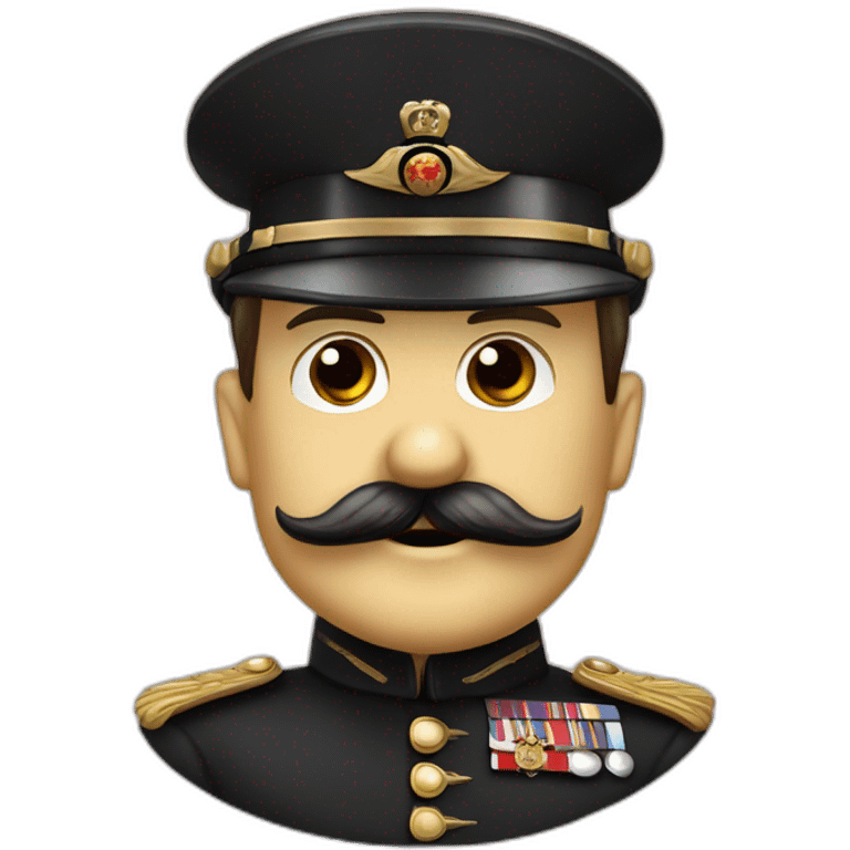 king-charles-adolf-hitler-franking-moustache happy emoji