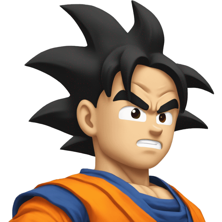 Goku from Dragon Ball emoji