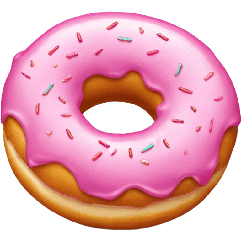 pink donutit emoji