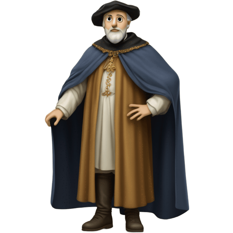 generate Galileo di Vincenzo  full body in standing emoji