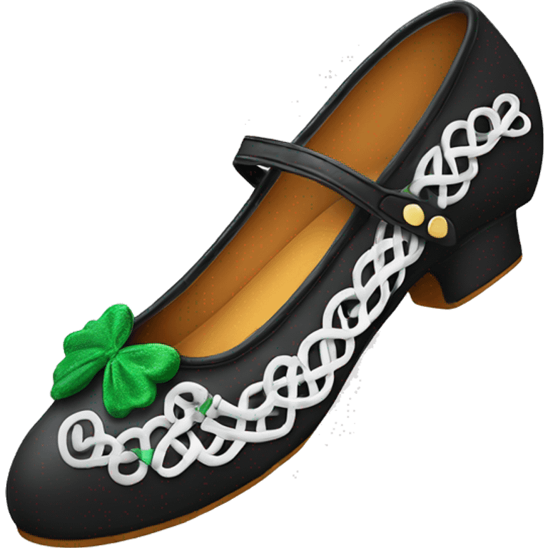 irish dancing shoe emoji