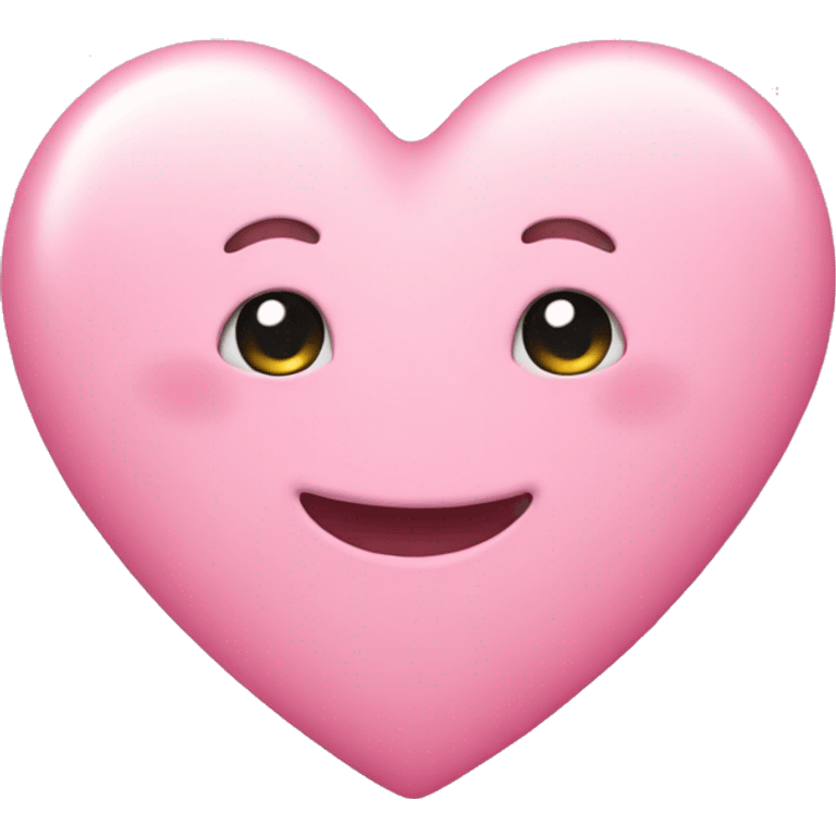 pink pastel heart emoji