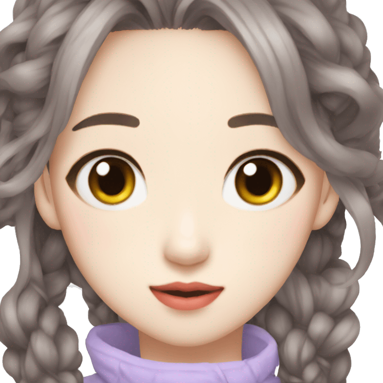 Member of g idle group (yuqi) emoji