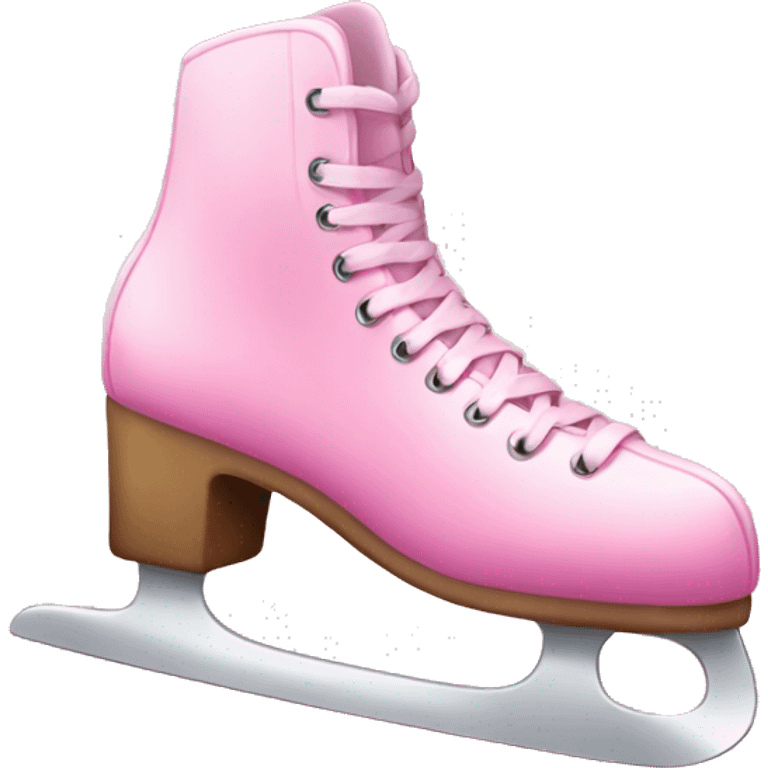 pink ice skate emoji