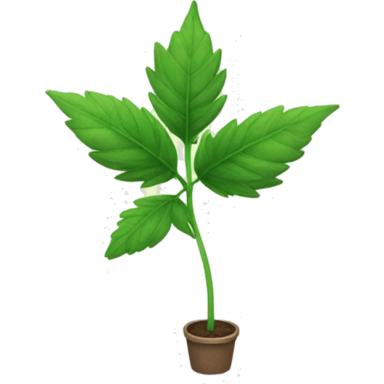 Weed plant emoji