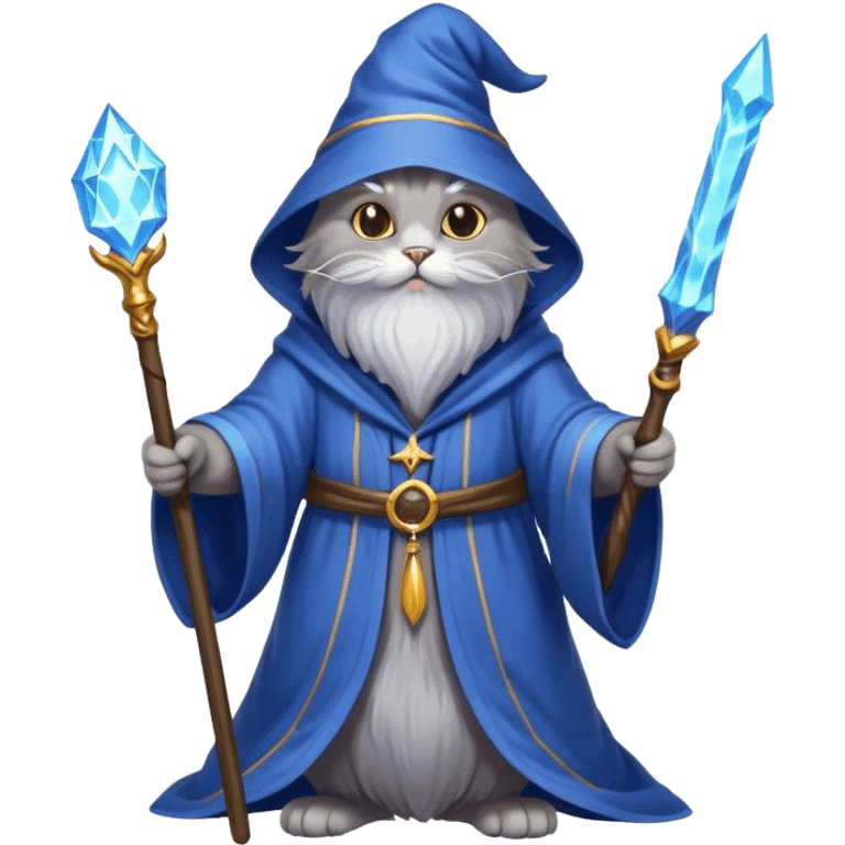 Cat wizard emoji