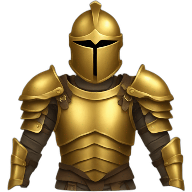 golden full armor emoji