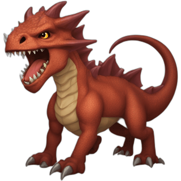 Tarrasque dungeons and dragons emoji