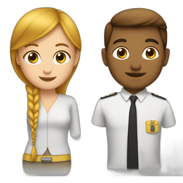 Mer et une fille emoji