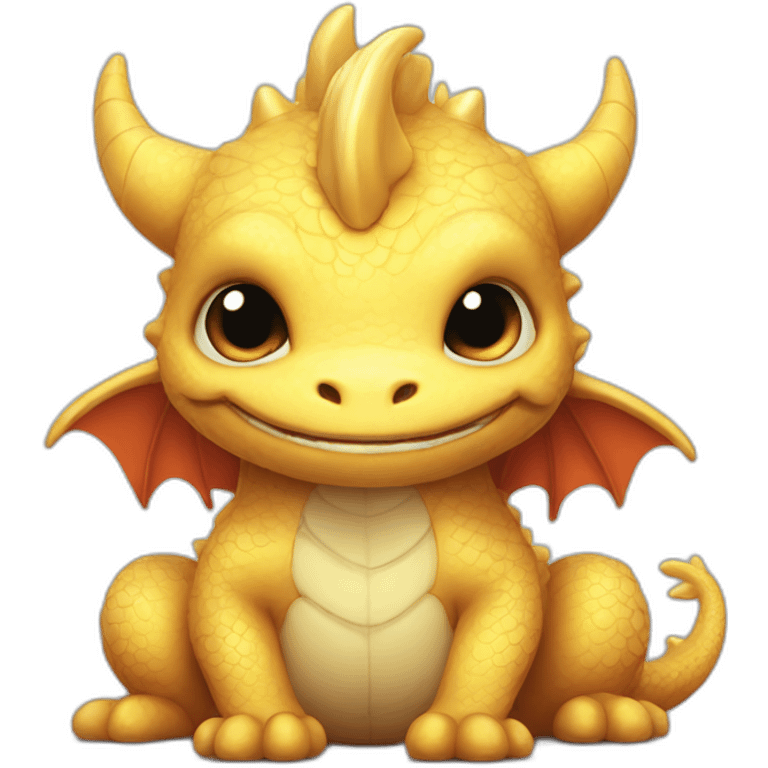 Poopn cute dragon emoji