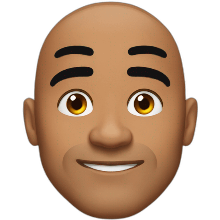 Dwayne johnson eyebrow emoji