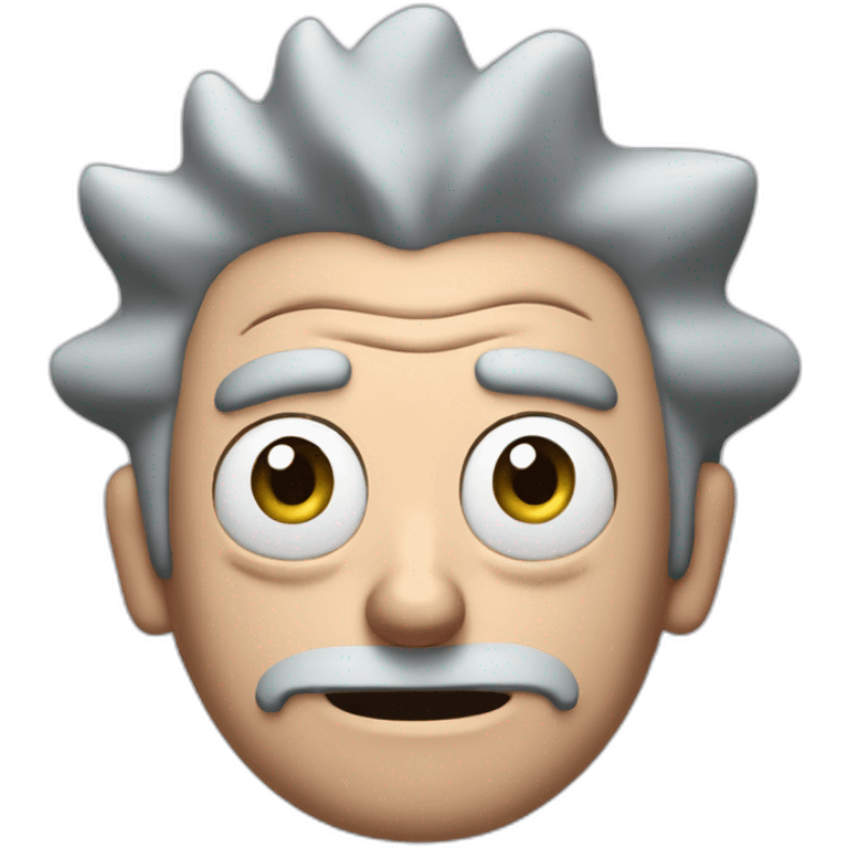 Rick from Rick and Morty emoji