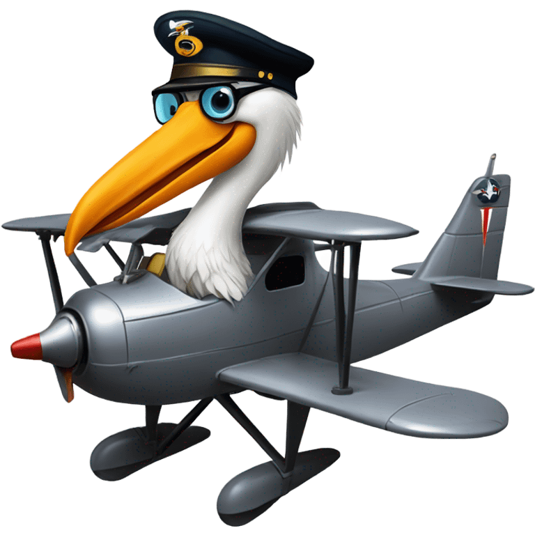 pelican pilot emoji