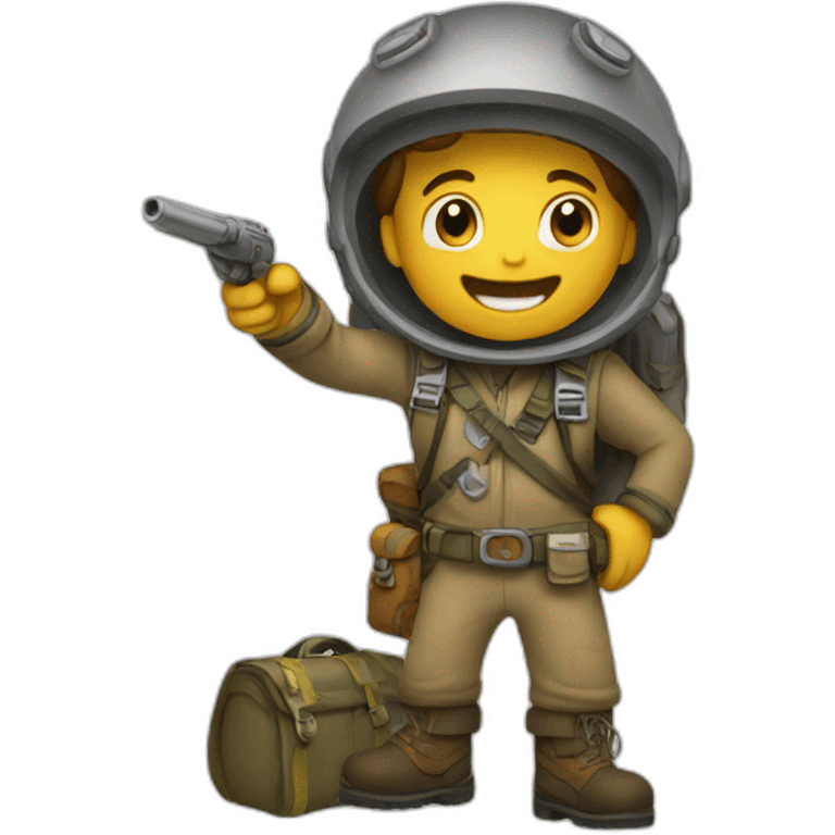 Create an emoji that symbolizes the thrill of adventure and exploration. emoji