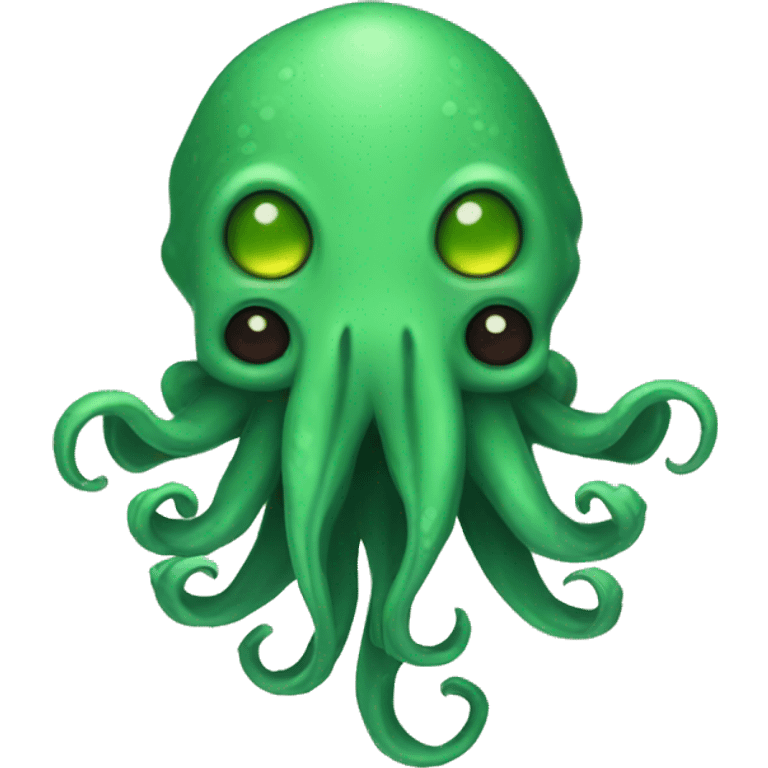 Cute Cthulhu  emoji