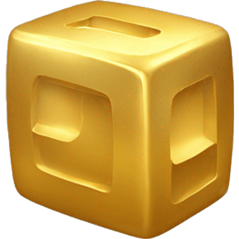 Block of gold emoji