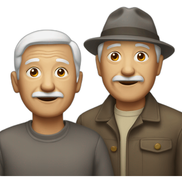 2 ancianos emoji