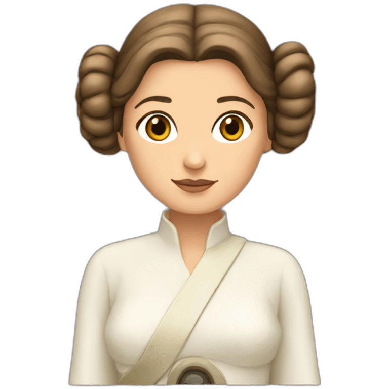 Leia princess emoji