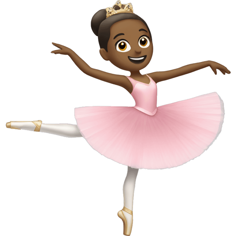 Ballerina dancing with a nutcracker  emoji