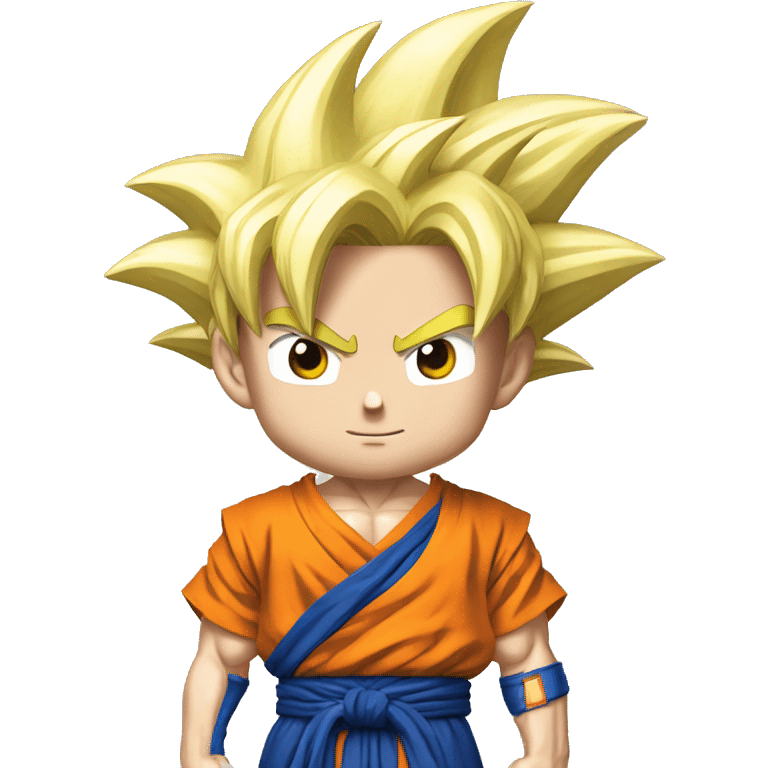 Goku de dragon ball z emoji