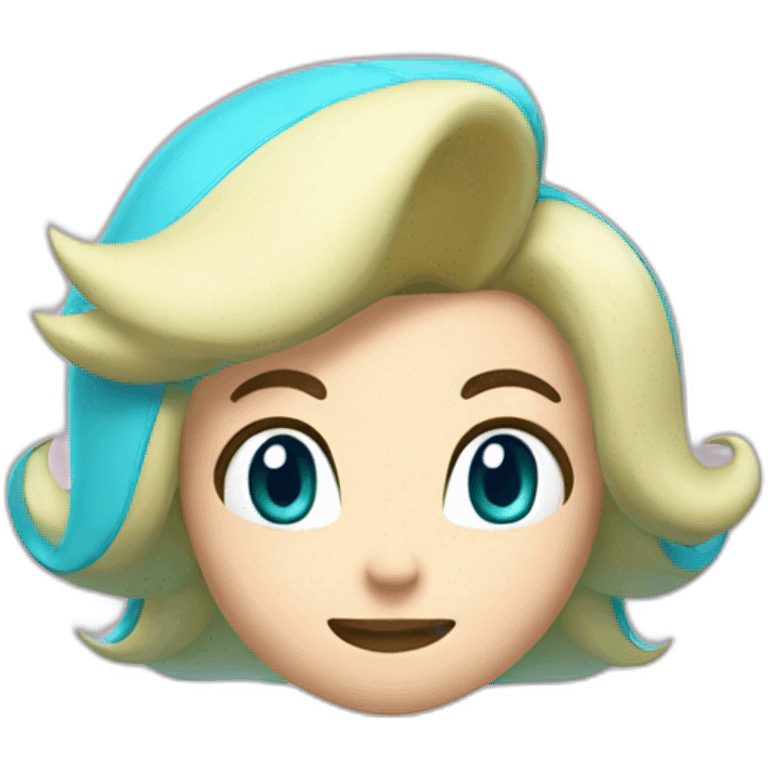 Rosalina from Mario galaxy emoji