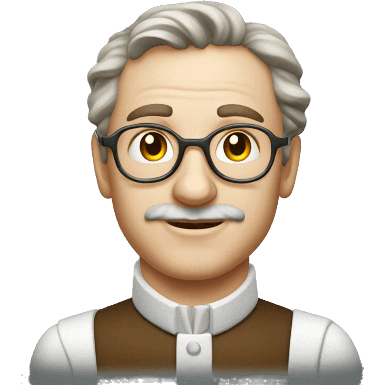 Swiss chemist of the 20th century 40 years old emoji