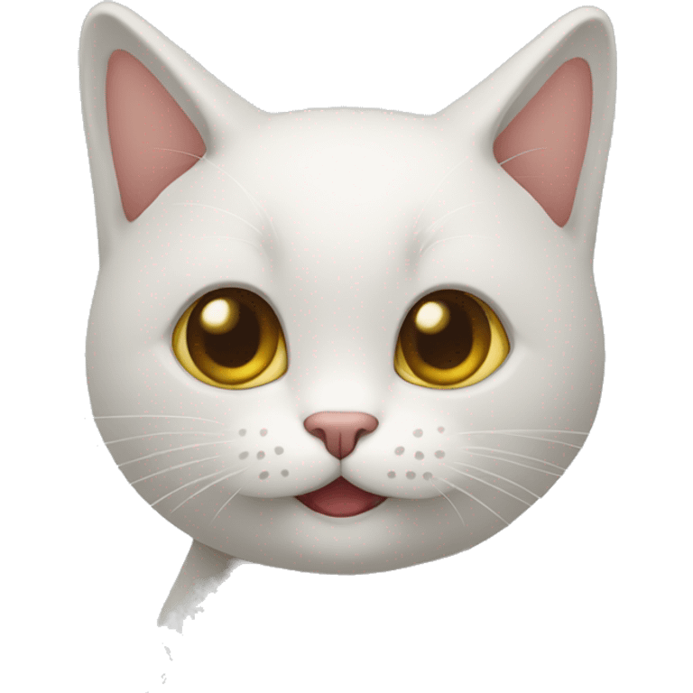 Un chat habillé en humain  emoji