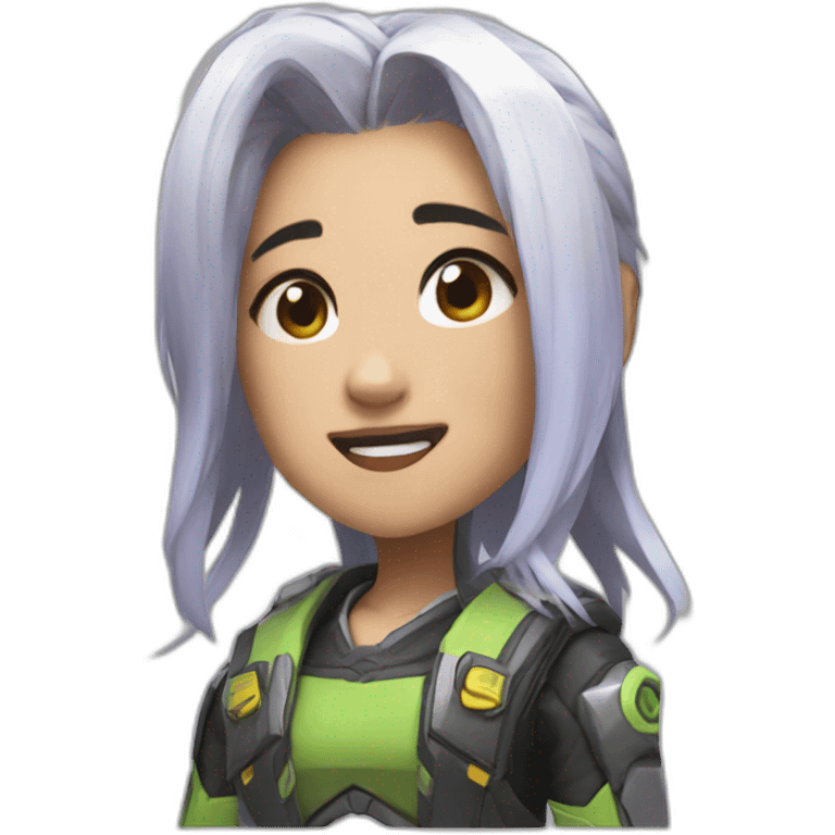 overwatch asian gamer emoji