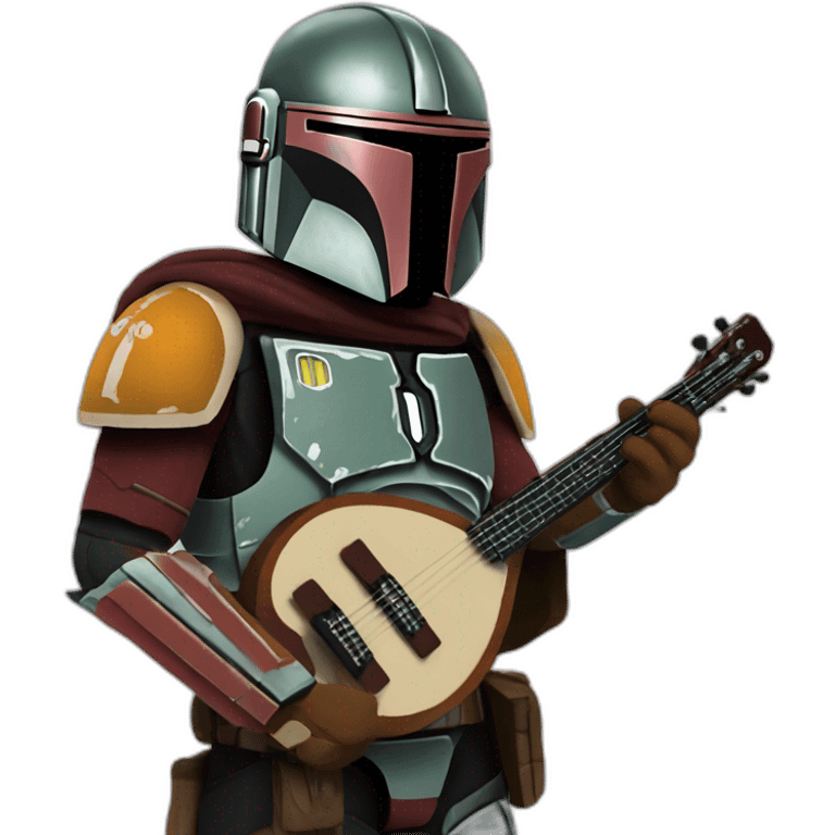 drunk mandolorian emoji