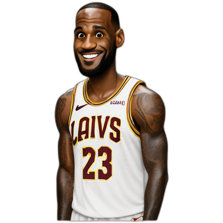 LeBron James emoji