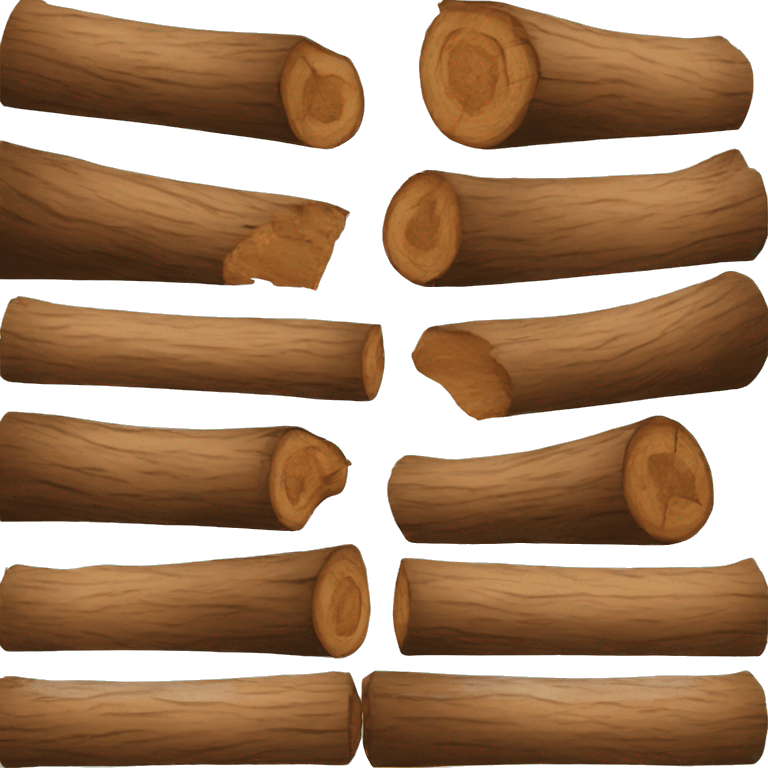 Fall logs emoji