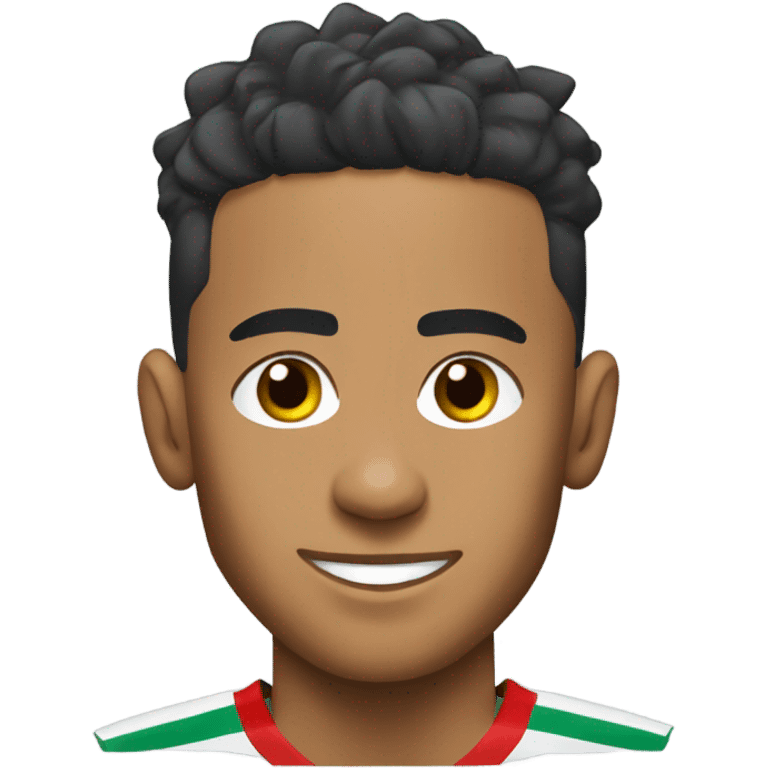 neymar with moroccan shirt emoji