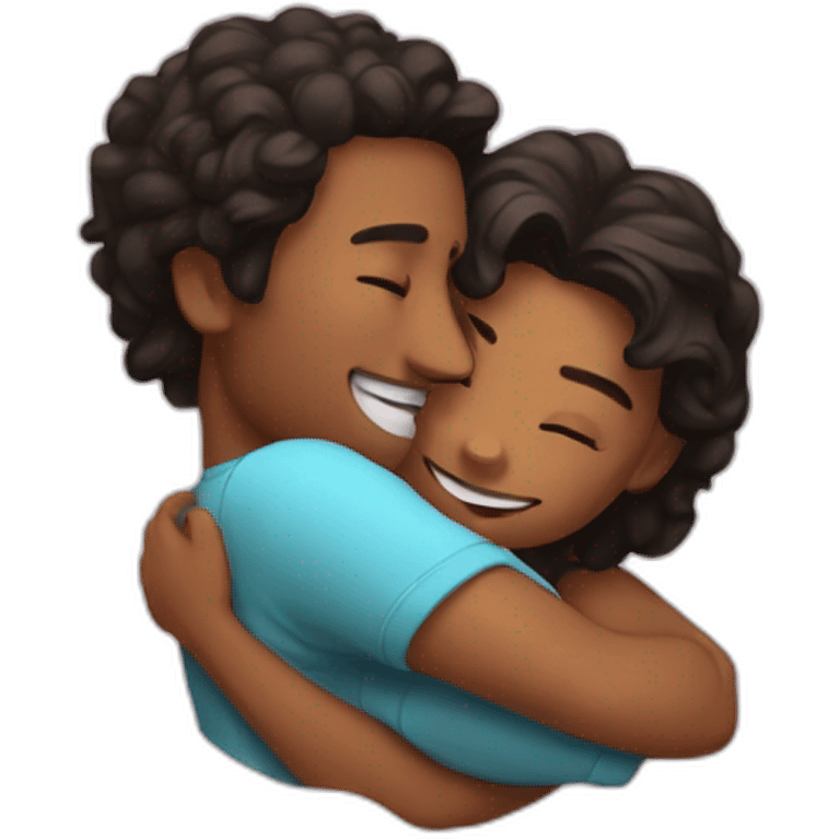 Perfect hug  emoji