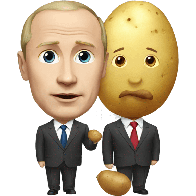 putin and potato emoji