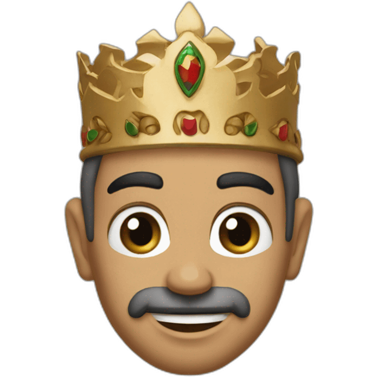 Le roi du Maroc emoji