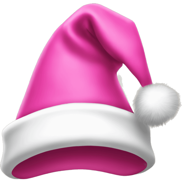 pink Santa hat emoji