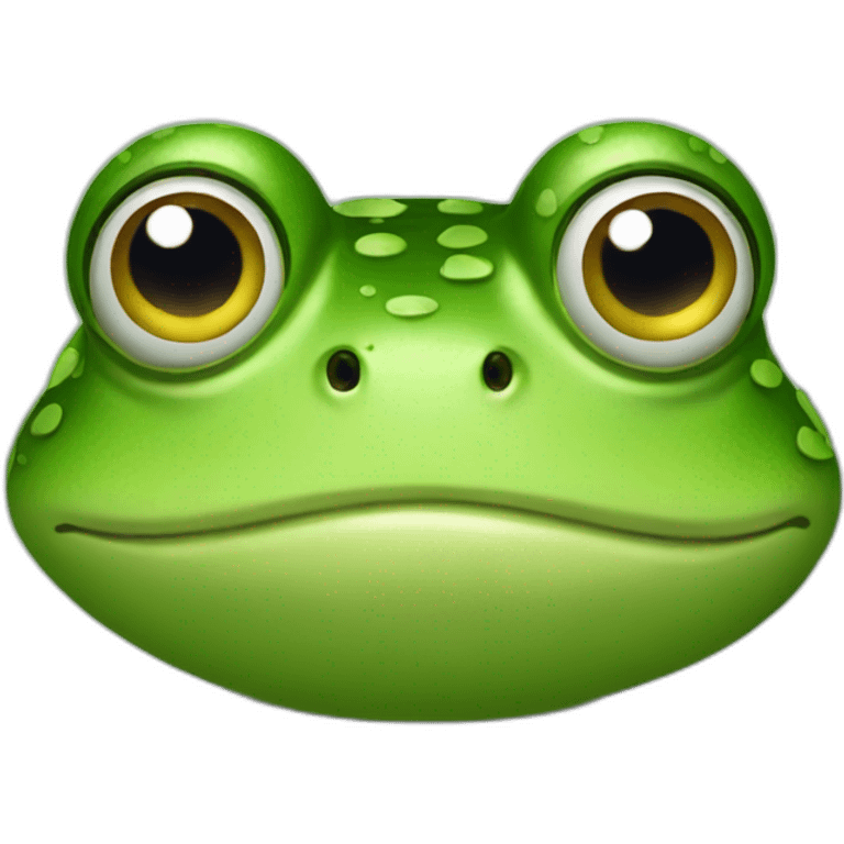 Frog sad emoji