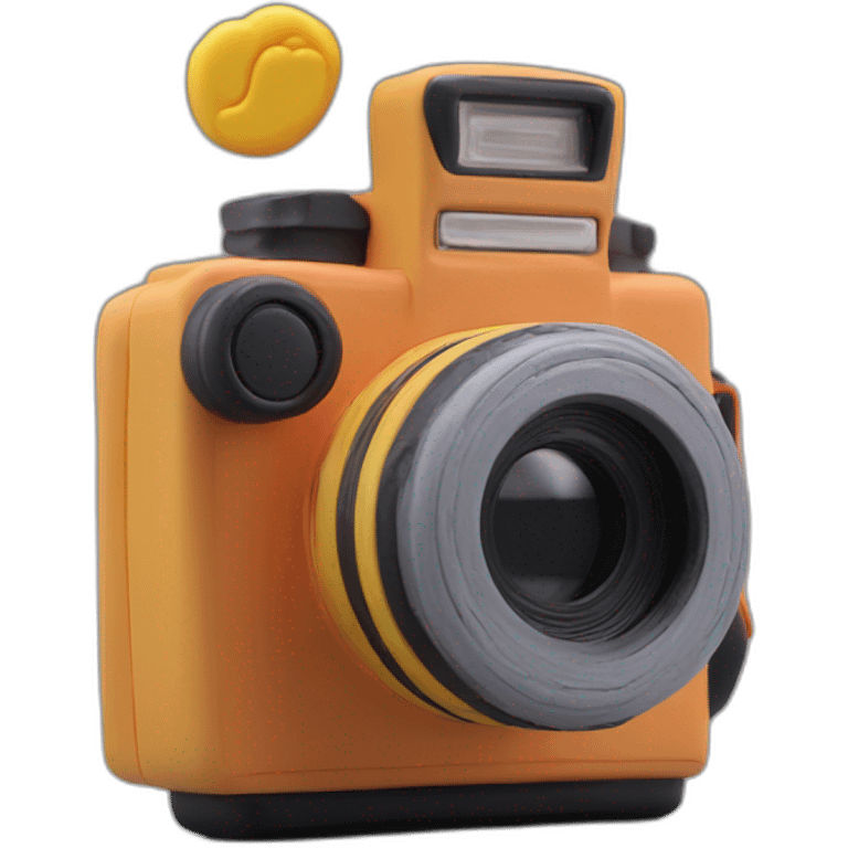 Plasticine Compact Film Camera emoji