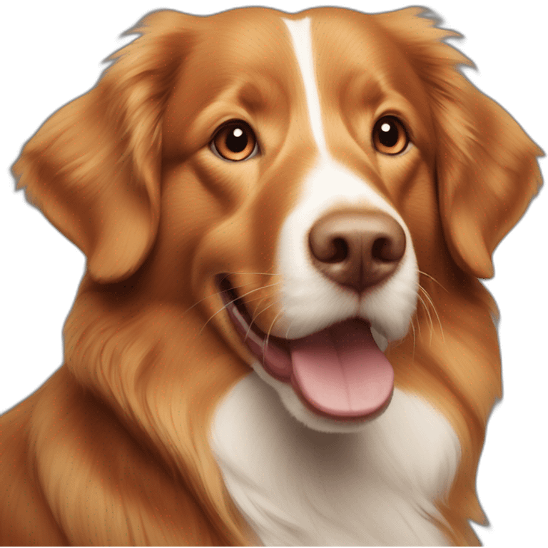 nova scotia duck tolling retriever emoji