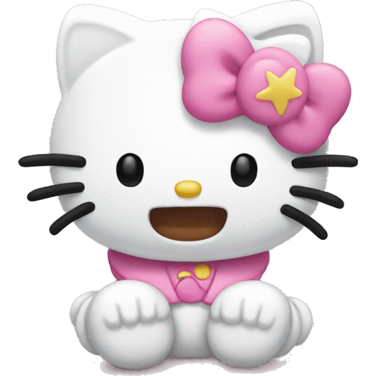 Hello kitty emoji